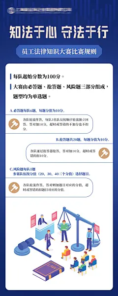法律知识竞赛活动展架-志设网-zs9.com