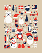 Merry Christmas Art Print