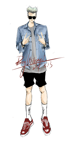 shinezss2采集到服装手绘