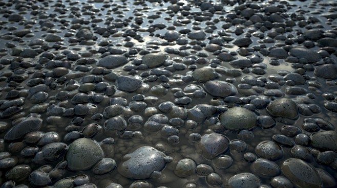 Riverbed stones, Ste...