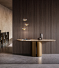 DORA | 矩形陶瓷玄关桌  EFORMA_2 设计的陶瓷玄关桌