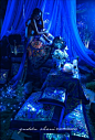Rabia Butt in Ali Xeeshan bridal dress, Hair, Makeup & photography: Guddu & Shani