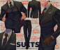 #绘画参考# 西服画法解析 ​​​​