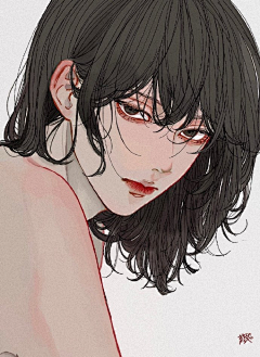 Aventad采集到C~插画头像