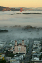海洋雾，三藩，加利福尼亚
Ocean Fog, San Francisco, California