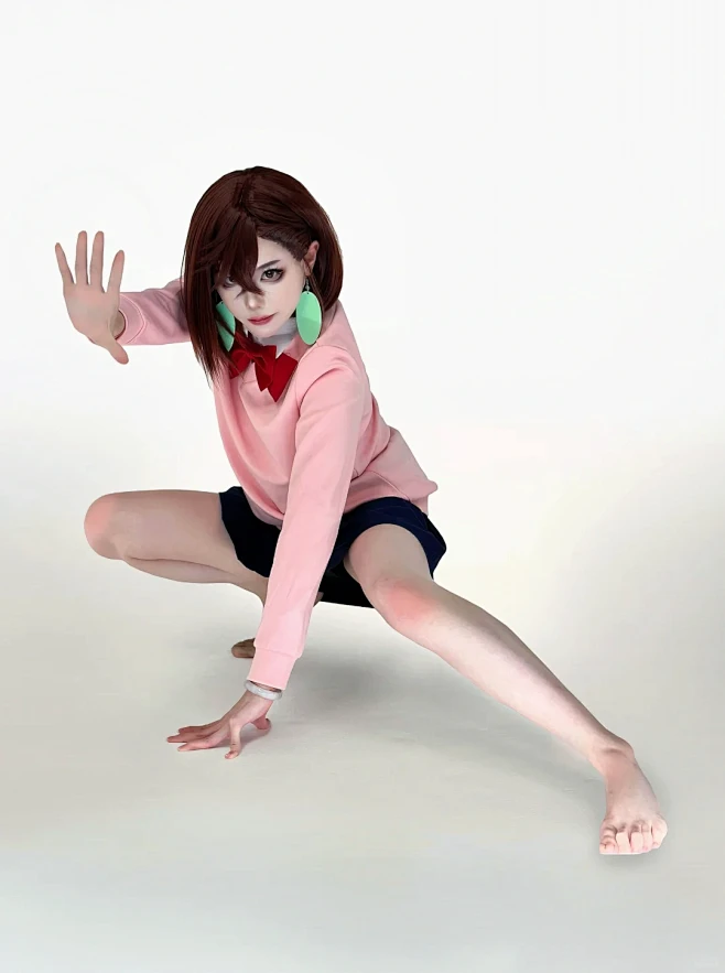 非常感谢@大莹w 的动作参考 #cos #绫濑桃 #超自然武装当哒当-花瓣网