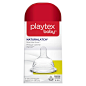 Playtex Baby NaturaLatch Fast Flow Baby Bottle Nipples 2 Pack : The Playtex Baby NaturaLatch Fast Flow Nipple offers a Most Like Mother&#;174 nipple for babies SWITCHING BETWEEN BREAST AND NIPPLE.  Made from SILICONE and always BPA FREE.