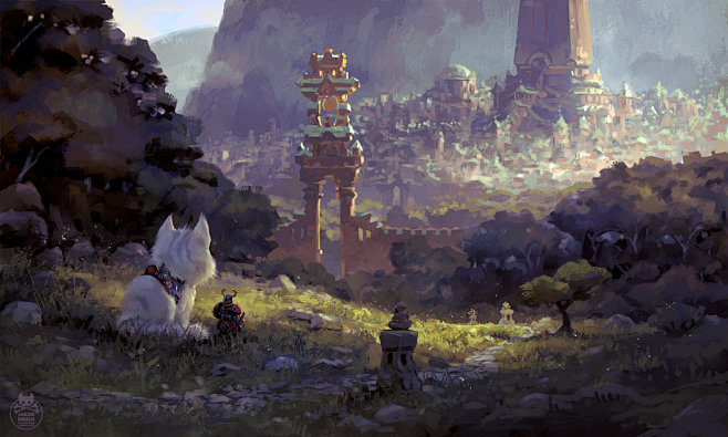 卡通场景01