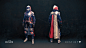 Destiny - House of Wolves - Hunter - Bloodassassin, Ian McIntosh : Here's some of the hunter gear I made for Destiny House of Wolves.