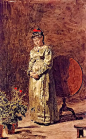 托马斯·伊肯斯（Thomas Eakins）人物油画作品(14)