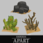 Environment Assets - Empires Apart, ZUG ZUG : A work i have done for December month for "DestinyBit" Studio and their upcoming RTS game "Empires Apart"<br/>Concepts are done by the great artist Scott Pellico!<br/><a clas