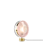 Orbital table lamp venus pink / polished brass