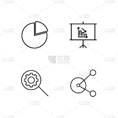 商务,轮廓,计算机图标,简单,图表,电子邮件,一个人,布置,沟通,相伴
