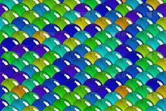 彩色浅蓝色尺度几何墙纸