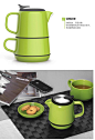 Artiart无铅陶瓷茶壶 茶杯3件城堡套装 不锈钢滤茶器-tmall.com天猫