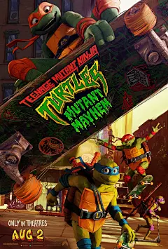 Extra Large Movie Poster Image for Teenage Mutant Ninja Turtles: Mutant Mayhem (#17 of 17)