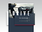 Presentation for Drive transition animation collage ui menu white diffuse red lamborghini drive car scroll