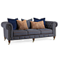 Just "Chester" : Caracole Upholstery : Sofas & Loveseats : uph-softuf-36A | Caracole Furniture