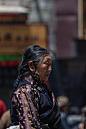 大昭寺门外前来朝圣的藏民。,shan1230