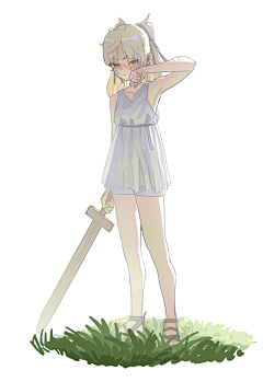 Lansa采集到人物插画（立绘