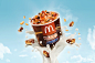 McDonald´s McFlurry Galaxy/Snickers : 3D+Photography for McDonald´s.Leo Burnett Dubai