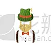 传统,男人,络腮胡子,德国,绿色,帽子,饮料,啤酒节,传统节日,品牌名称