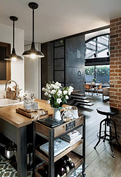 嘿看这采集到Space Design ☆ 餐厅&厨房