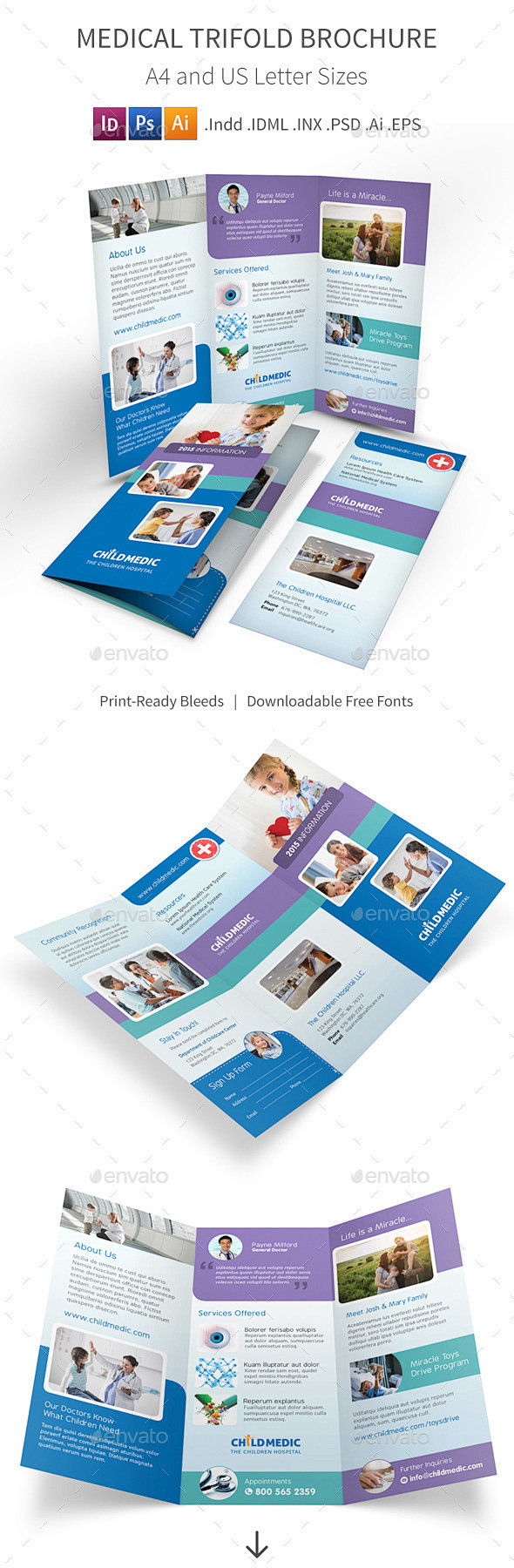 Medical Trifold Broc...