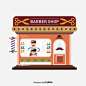 卡通平面街景理发店店铺人物元素图片大小5000x5000px 图片尺寸404.76 KB 来自PNG搜索网 pngss.com 免费免扣png素材下载！装饰图案#
