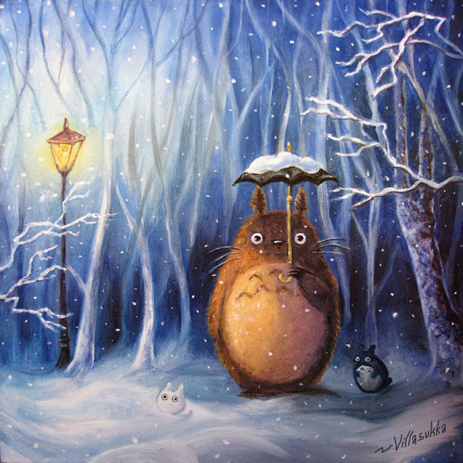 Totoro And Winter Oi...