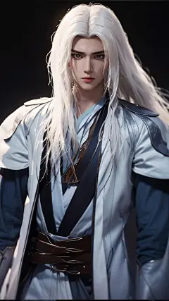 国漫最新动态：国漫男神｜《仙逆》王林AI高清手机壁纸：一个平庸的少年，凭一己之力，扬名修真界！