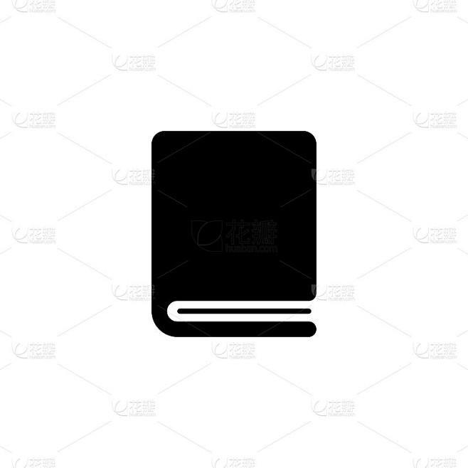 书籍，出版图标矢量插图