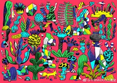 #三鹰堂功夫茶馆# 插画 Felix_勺子 『MTL』 ​​​​