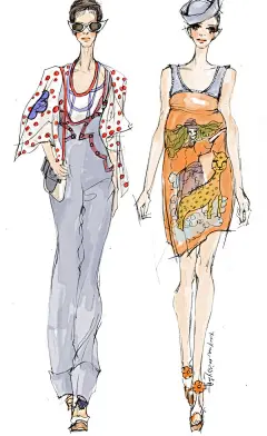 【控首饰】xunxun-missy手绘时装插画