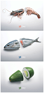 英国寿司YO!Sushi广告设计