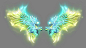 传奇翅膀羽翼素材 15组打包内外观齐全 PNG游戏序列帧-373-淘宝网