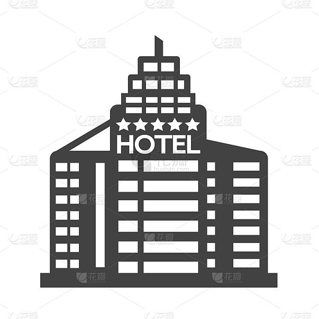 酒店的图标