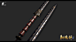 軒轅劍柒 _ Xuan-Yuan Sword VII  _Tai Shizhao_Weapons, Lun Leo : Hi, this is a project I recently participated in, I mainly focusing on all modeling, sculpting and texturing.Thank you for watching, and there will be more related works in the future.I hope you 