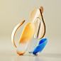 3D art art direction  experimental inspiration ILLUSTRATION  design shapes abstract geometry