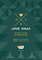 Brand naming, Logo & Event poster design for “LOVE XMAS” Christmas Festival, which took part on 21th of December 2016 at the Town Hall (Rotuse). Vilnius-Lithuania. IDEA: Everyone loves Christmas.