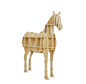 [WOWHOO]Ibride style horsecase 原木马书架 动物造型雕塑摆件-淘宝网