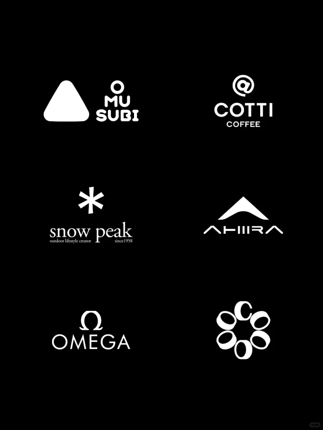经典图形超级符号LOGO设计丨案例分享 - 小红书图片_logo图片素材-花瓣网