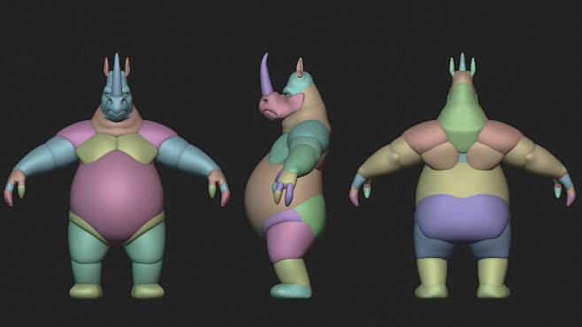 Characters Base Mesh...