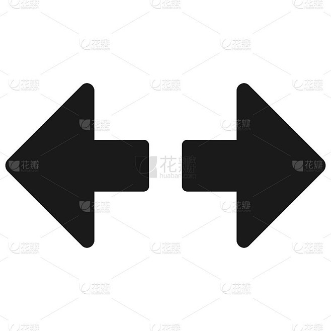 opposite-direction-arrows-vector-flat-icon