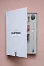 The Genuine Gin&Tonic Book :  Design: Feroz Estudio  Project Type: Produced  Client: Toque  Location: Alicante, Spain  Packaging Contents: Garments  Packaging Substrate ...