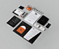 VI 黑色VI 高档 背景 品牌VI 名片 封面 笔记本 手机APP 光盘 包装 设计 LOGO 信封