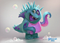 Monsters character design on Behance