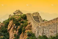 长城,宏伟,非凡的,金山岭长城,神迹,纪念碑,天空,古老的,石材,过去