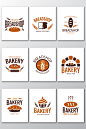 烘焙行业logo矢量装饰图案