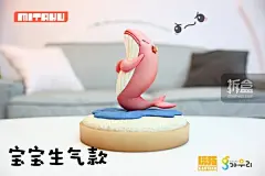 玩拓GANTAKU MITAKU咪宅系列第一弹 鲸鱼表情包系列潮玩摆件 | 拆盒网